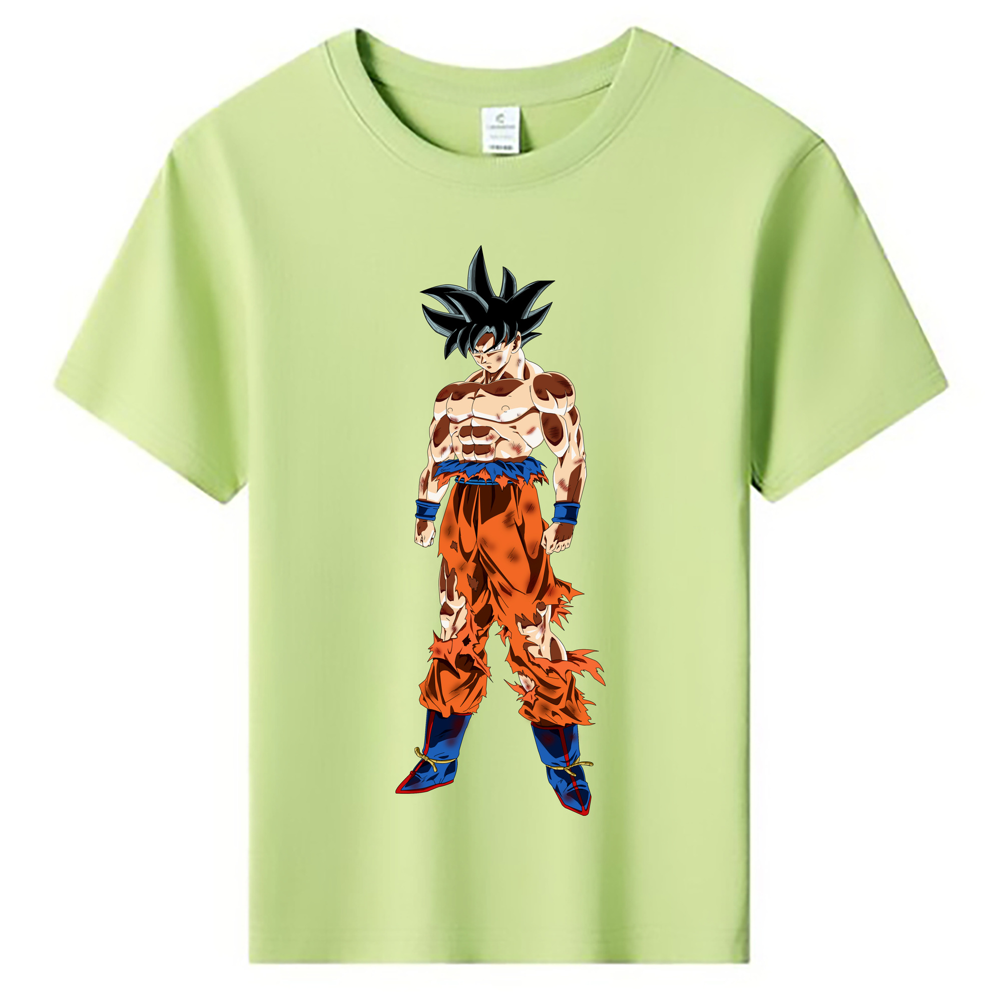 （画像用） ドラゴンボール 孫悟空（そん ごくう）Son Goku カカロット DRAGON BALL Kakarotto 綿100％キッズTシャツ（フロントプリント）